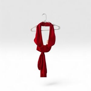 NWT Superdown Vibrant Red Jennifer Wrap Top Size S